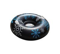 Snow Tube - Inflatable Snow Tube | PVC Thicken Double Handle Donut | 35.43in Inflatable Winter Sled | Outdoor Ride Christmas Iced River Lake Skiing Fun for Women Men Boys Girls Friends Comfortable an