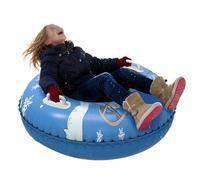 Snow Tube - PVC, 36in Inflatable Sledge Heavy-Duty Design | Double Handle Winter Sled Cold-Resistant Snow Toy, LargeTube For Kids, Teens, Families, Outdoor Winter Sports, Parks, Camping