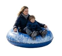 Snow Tube Sled Heavy Duty Inflatable Tubing Toy Sliding Play | Inflatable Snow Sleds for Men Women Children Youth Adults Family Outdoor Garden Travel Vacation Backyard