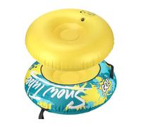 Snow Tube, Sledding Tubes, 33.86 Inches Resistant Inflatable Snowboard | Inflatable Winter Snow Tube Sled | Heavy Duty Snow Ski Tube for Outdoor Sledding with Thickened Handles and Oxford Cover