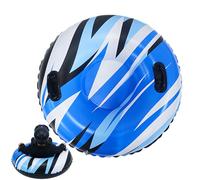 Snow Tube - Thick PVC Inflatable Winter Sledge for Heavy Loads Durable Ring Cold Resistant Heavy Load Snow Slip Equipment | Exciting Bee Air Fun