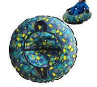 Snow Tubes Duty - 41-Inch Inflatable Raft, Snow Tube Use with Handle, Fun Snows Sled for Kids, Winter Sports Accessories, Great for Adults Camping Fishing Pool Grass Adventures