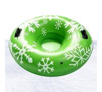 Snow Tubes for Adults 90x90cm Thickened PVC Sledding Donut | Inflatable Sledding Tube for Outdoor Iced River Lake Skiing Winter Game Women Men Friend Boy Girl Christmas
