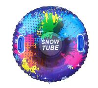 Snow Tubes for Adults, Heavy Duty Snow Tube | Sledge Tube Inflatable Cold Resistant Snow Tube for Snowboard,PVC Snow Sledge with Handles,Heavy Duty Snow Toys for Sports