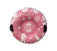 Snow Tubes for Adults, Inflatable Christmas Sledge - Reinforced Sledge Ring - For Sledging in Winter Sidewalk During Pool Party Gathering At The Beach Sports