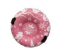 Snow Tubes for Christmas, Inflatable Sledge Buoy for Christmas Parties | Sledge Ring with Handle | For Outdoor Winter Use On Path Pool Beach For