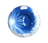 Snow Tubes, Heavy Duty Inflatable Snow Sled Tube for Adults and Kids with Reinforced Handles for Safety & Control, Winter Outdoor Sliding Toys, Parks, Hills, Christmas Holiday Adventures