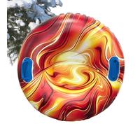 Snow Tubing Inflatable Towable Sled with Handles | Tube Sled for Winter Ski Lake River Pool Beach Outdoor Park