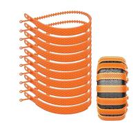 Snow Tyre Straps - Adjustable Non-Slip Handles, Car Traction Bands, High Performance Driving Safety Control System for Winter, Tyre Grip Tape Set with Secure Closure