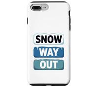 Snow Way Out Icy Block Typography Case for iPhone 7 Plus/8 Plus