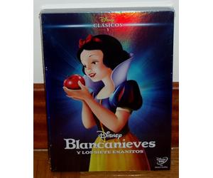 Snow White And The Seven Dwarfs Classic Disney DVD No. 1 New Slipcover R2