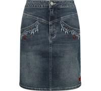 Snow White and the Seven Dwarfs Disney Princess - Picnic Collection - Snow White Mini Skirt dark washed denim S