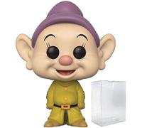 Snow White and the Seven Dwarfs Dopey Pop! Vinyl Figure and (Bundled with Pop BOX PROTECTOR CASE)