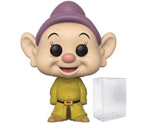 Snow White and the Seven Dwarfs Dopey Pop! Vinyl Figure and (Bundled with Pop BOX PROTECTOR CASE)