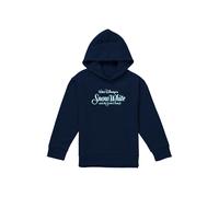 Snow White And The Seven Dwarfs Logo Youth Kids Pull-Over Hoodie, Navy Disney Navy 5-6 Years