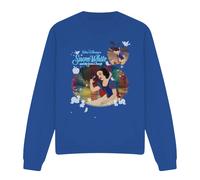Snow White And The Seven Dwarfs Movie Stills Sweatshirt Royal | Size: Medium Snow White Royal M