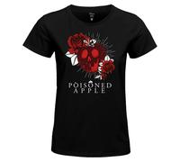 Snow White and the Seven Dwarfs Poisoned Apple T-Shirt black L