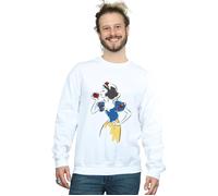 Snow White Apple Glitter Sweatshirt Disney Princess White M