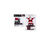 Snow White Branded Bumper Value Pack Of 4 Plastic Giant Santa Sacks, 75 x 50cm - santa giant 4 x sacks plastic christmas pack gift xmas 75 50cm