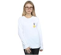 Snow White Chest Sweatshirt Disney Princess White XXL
