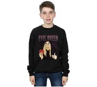 Snow White Evil Queen Montage Sweatshirt Disney Black 7-8 Years