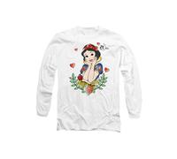 Snow White Fairest Of Them All Long Sleeve T-Shirt, White Disney White XL