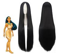 Snow White Hair Ralph Breaks the Internet Cosplay Wig Princess Rapunzel Belle Aurora Merida Moana Cinderella Jasmine Ariel Tiana Pocahontas