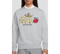 Snow White Men's Fa La La & All That Christmas Sparkle Sweatshirt Light Grey | Size: XL Snow White Light Grey XL