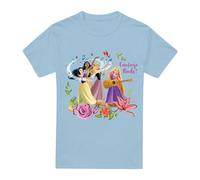 Snow White, Pocahontas, Sleeping Beauty T-Shirt Light Blue Snow White Light Blue XXL