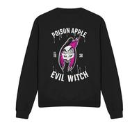 Snow White Poison Apple, Evil Witch Est. 1938 Sweatshirt Black | Size: Small Snow White Black S