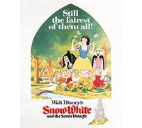 Snow White Still The Fairest Canvas Print, Multi-Colour, 40 x 50 cm