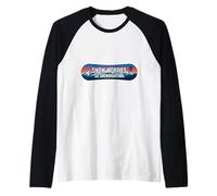 Snow Worries Go Snowboarding Funny Snowboard Snowboarder Pun Raglan Baseball Tee
