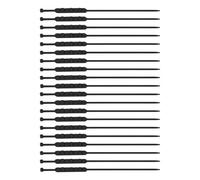 Snow Zip Ties - ABS Nylon 50x1.5x1cm | Anti-Skid Nylon Traction Strap with Reusable Design, Secure Fit, Easy Installation, Grip, Winter Driving, Motorcycle, Scooter, Bicycle, Reusable Anti