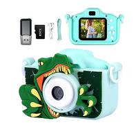 Snowall - Kids Camera Toys with Green Dinosaur Camera for Kids, Cute Portable Gifts for Toddlers, Camera Toys for 3-12 Year Old, Selfie Camera for