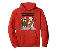 snowasis some might sleigh Pullover Hoodie