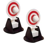Snowball Automatic Reset Target, Automatic Resetting Snowball Target for Throwing Games - Winter Outdoor Snow Battle Practice Target for Adults, Family Fun Christmas (2PCS)