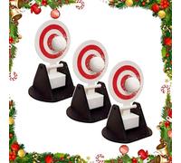 Snowball Automatic Reset Target for Winter Outdoor Games, Heavy Duty Auto Reset Throwing Target, Reusable Backyard Snow Battle Practice Game for Kids and Adults (3)