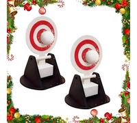 Snowball Automatic Reset Target for Winter Outdoor Games, Heavy Duty Auto Reset Throwing Target, Reusable Backyard Snow Battle Practice Game for Kids and Adults (2)