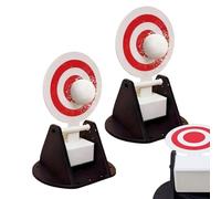 Snowball Automatic Reset Target, Winter Outdoor Auto-Reset Throwing Target for Snowball Battle Practice, Heavy-Duty Weatherproof Backyard Game for Family Fun (2pcs)