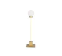 Snowball Brass Table Lamp