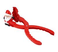 Snowball Clamps, Snow Toy Kits - Ergonomic Red Clamps for Snowball Manufacturer | Multifunctional Shape Snow Making Clip, A