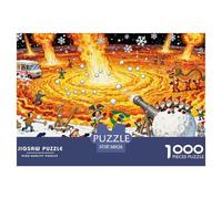 Snowball Fight Wooden Jigsaw Puzzle Waterproof 1000 Piece Puzzles for Adults Impossible Home Decoration
