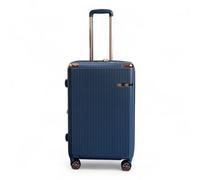 Snowball Hard Shell Luggage 8 Spinner Wheels Travel Suitcase - Medium - Navy