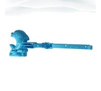 Snowball Making Mold - Dolphin Shaped Snow Molds | Winter Snow Toys | Colorful Fun Snow Fight Toy Maker | Snowball Making Clips