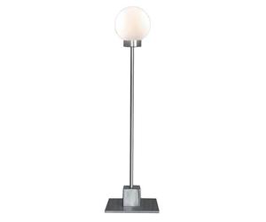 Snowball Silver Table Lamp