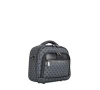 Snowball Soft Expandable Waterproof PVC Lightweight Travel Suitcase - Cosmetic - Grey