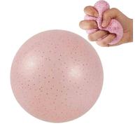 Snowball Squishy, Fuzz Ball Squishy, Snow Ball Stress Relief Tool, Comfort Relaxation Aid for Classroom Focus and Office Relaxation, Portable Desk Companion with Soft Texture