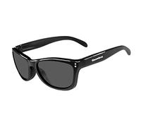 Snowbee Classic Retro Full Frame Sunglasses, Black/Smoke Lens - Lightweight Distortion-Free Fishing Sunglasses With Superb Glare Elimination