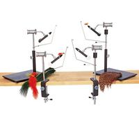 Snowbee Fly-Mate Fly-tying Clamp Vice Ball - Silver/Black/Silver, One Size