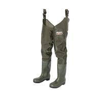 Snowbee Men Granite Pvc Thigh With Cleated Sole Wader - Green (Olive Green), Size 10